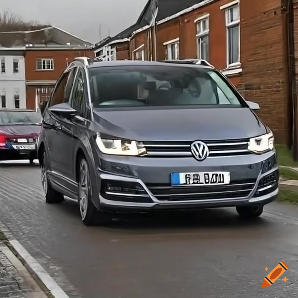 Keir Starmer as a rain-grey Volkswagen Touran with a broken grill
