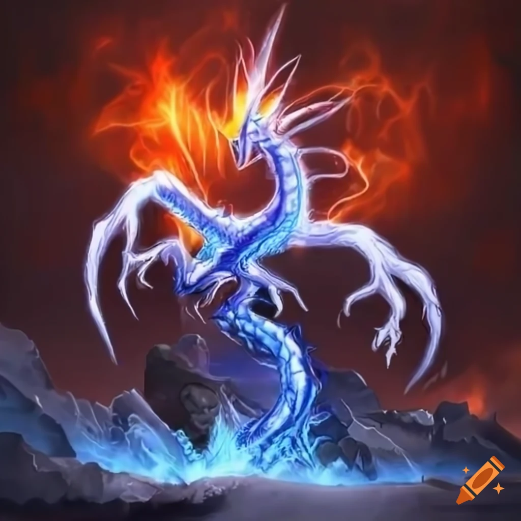 Triple Blackhole of Fire, Ice, and Lightning Infinite Ghost Dragon