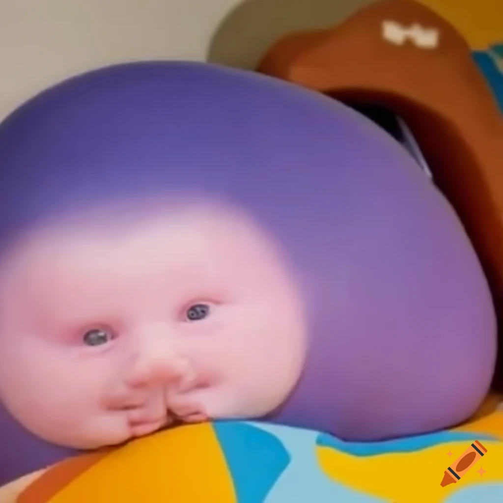 Babies inside a friendly whale's belly in a storybook setting