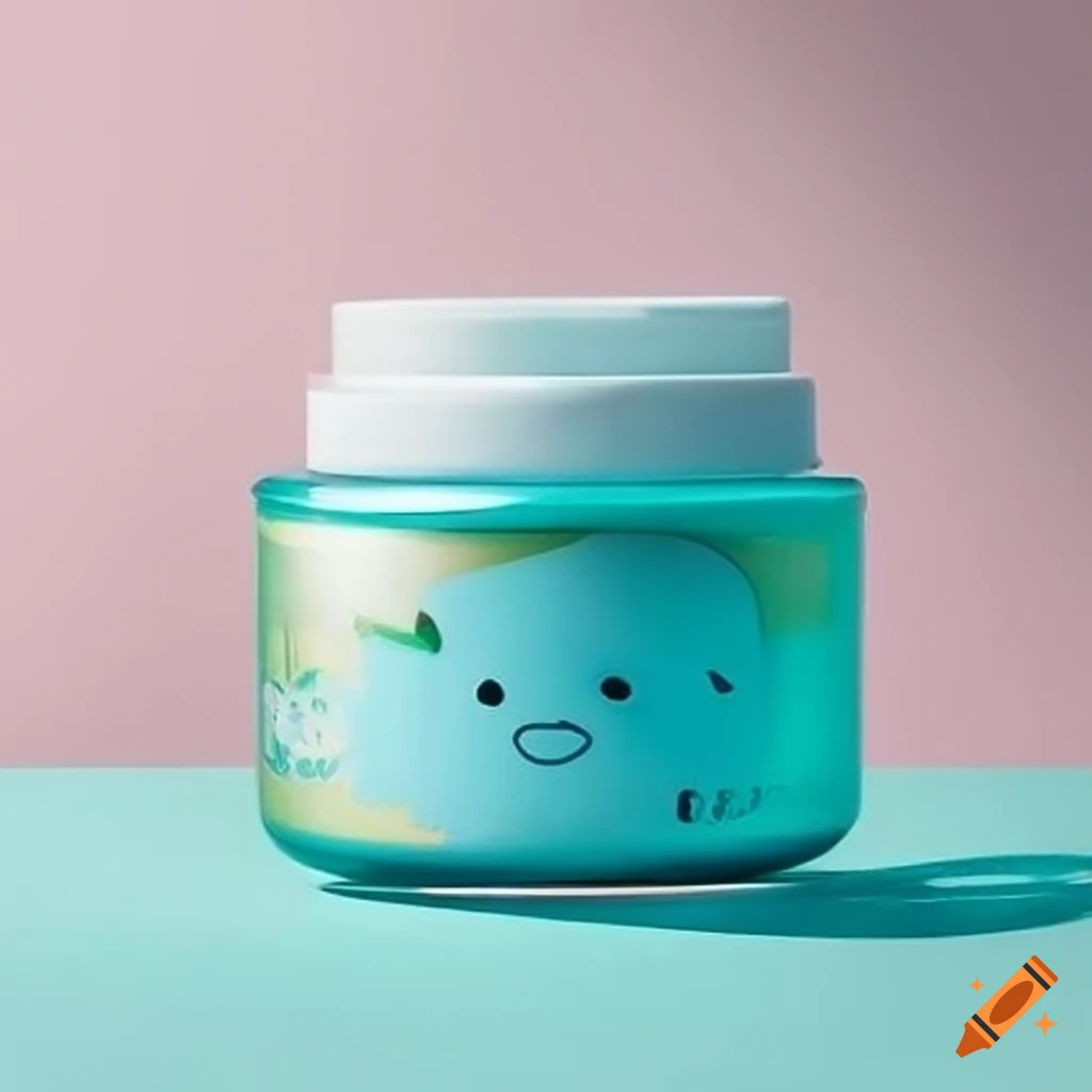 Oatmeal moisturizer for babies in a neutral beige packaging