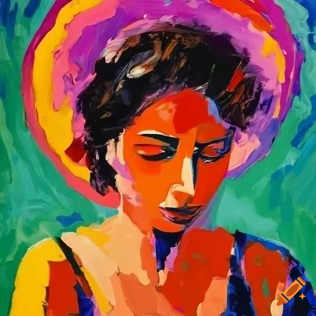 [SUBJECT] depicted with wild, vibrant colors and bold brushstrokes in a Fauvist painting style
