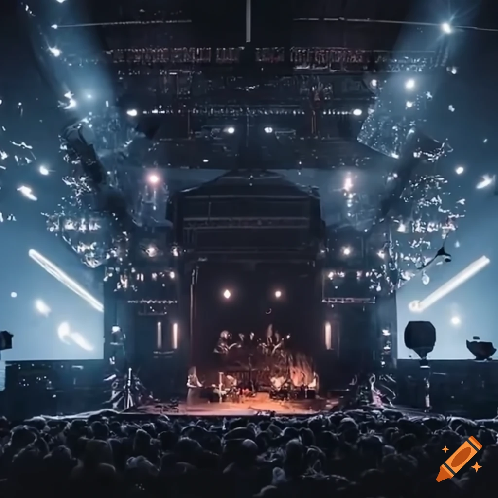 Stage setup with performances by Boris Brejcha and Solomun under star ...