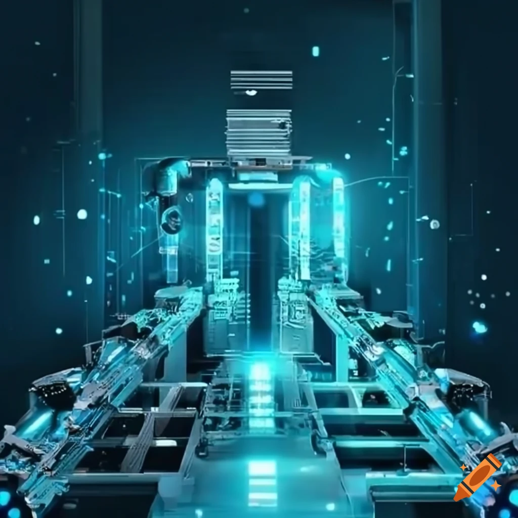 Artificial intelligence in a production plant