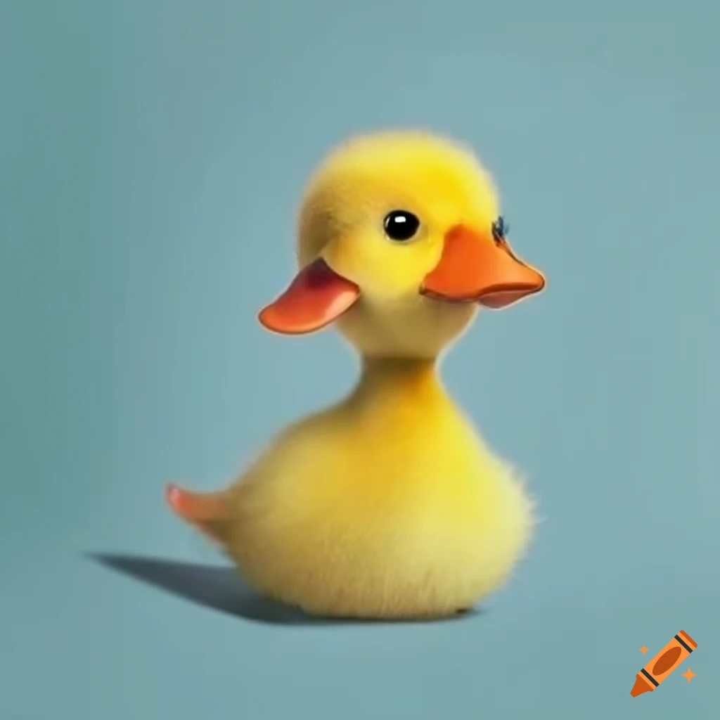 Cute book cover with a duckling coding on a laptop
