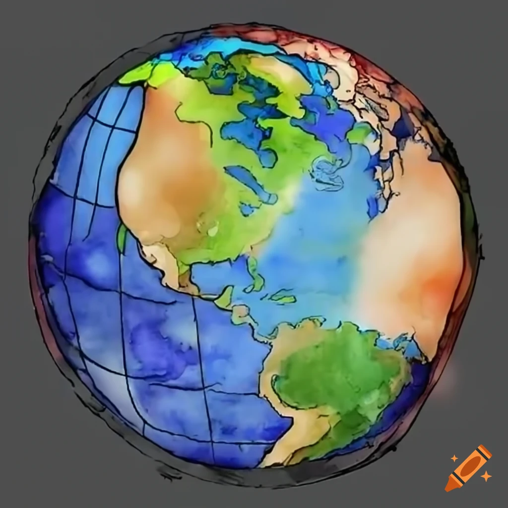 Epic earth globe