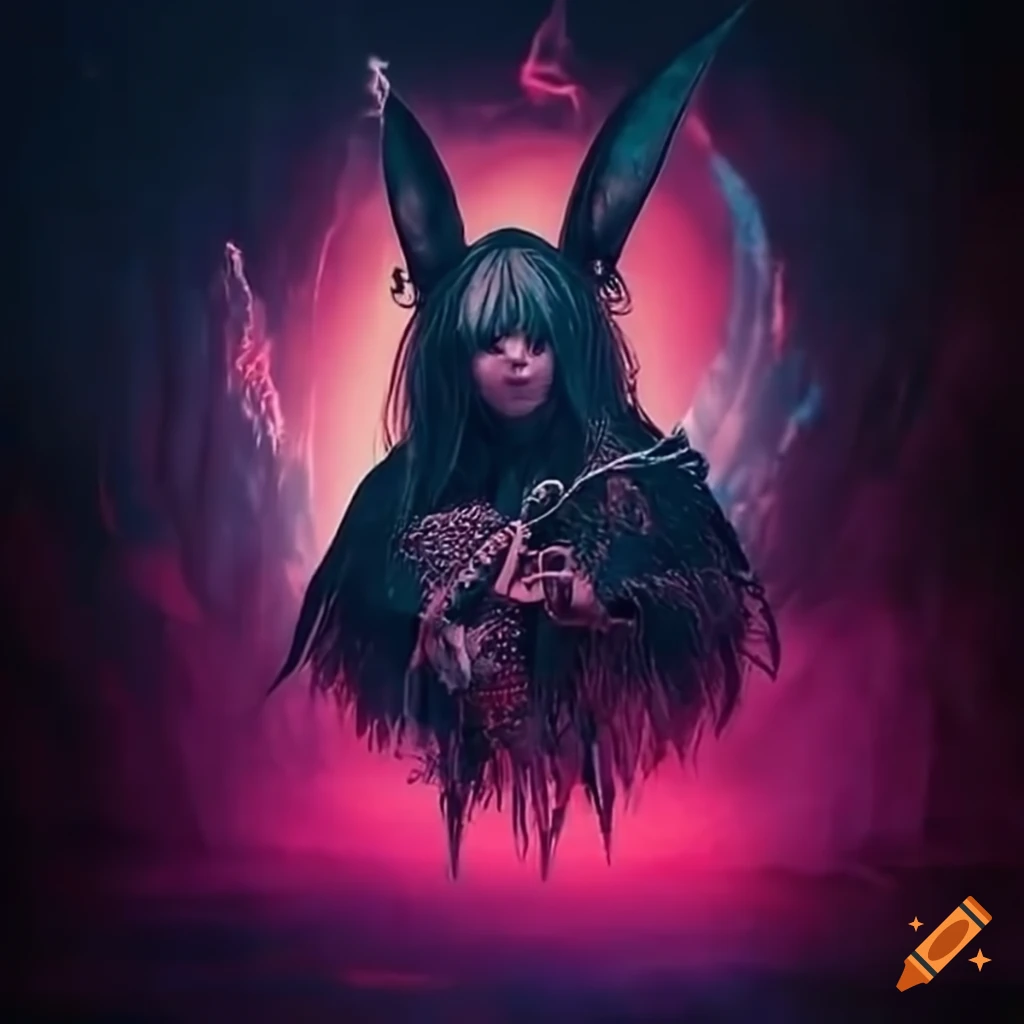 Japanese metal themed rabbit hole