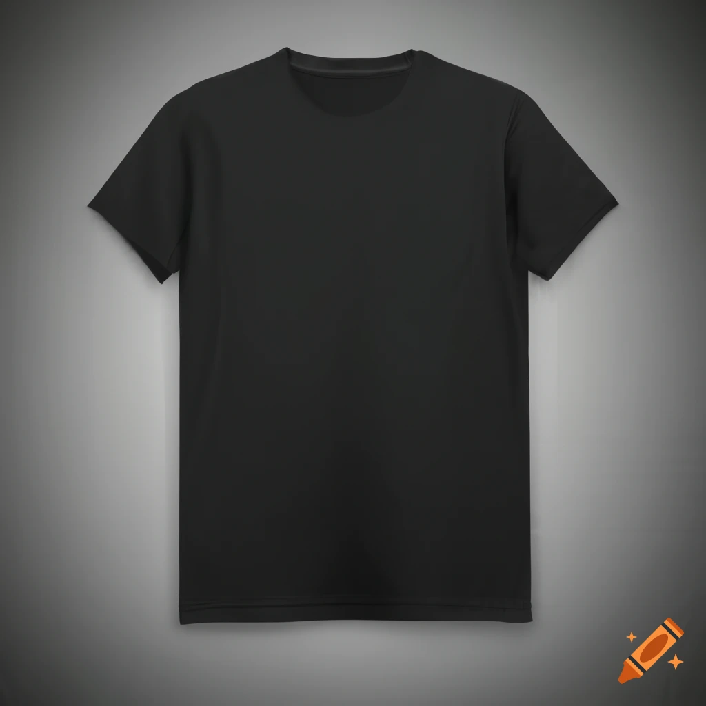 Mockup of a T-shirt