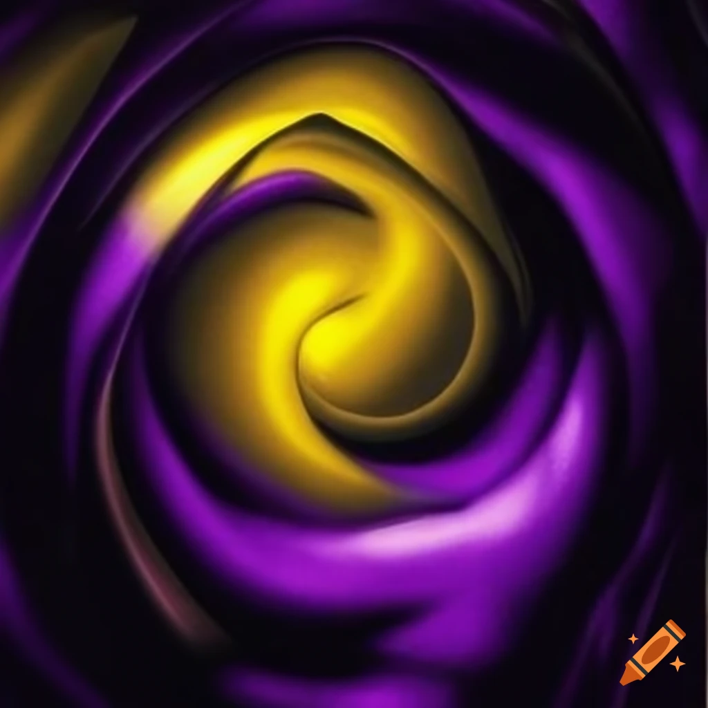 Graffiti art with the words 'good luck' in purple, black, gray, yellow, and gold