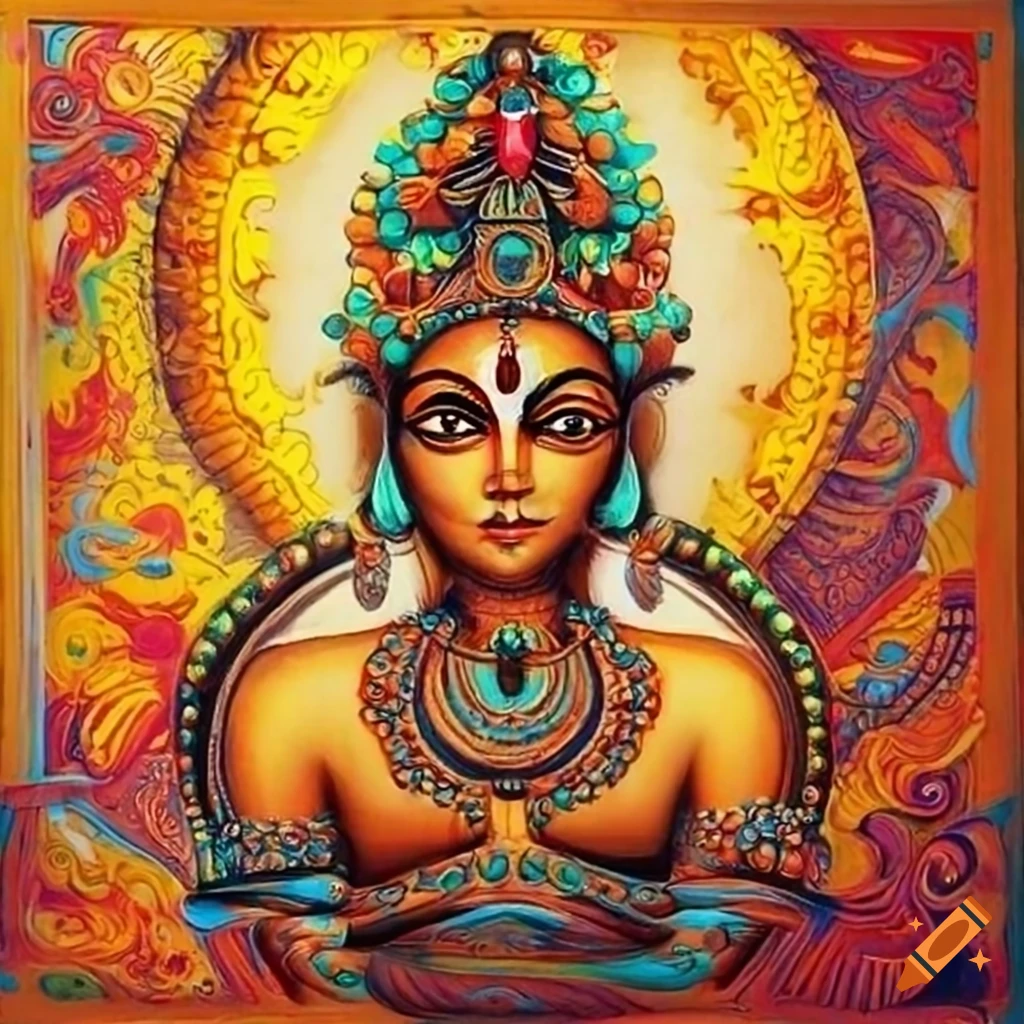 Indian art wall decoration