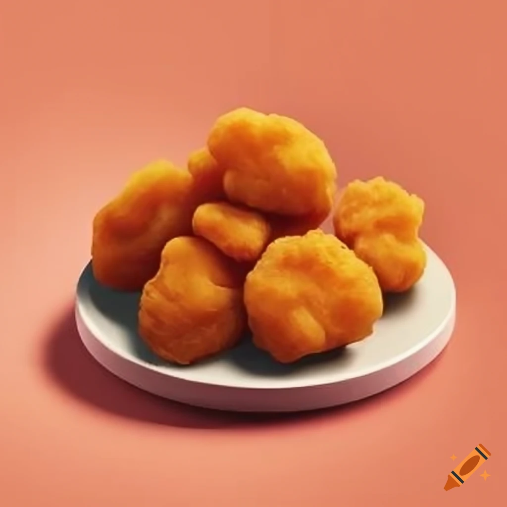 Chicken nugget paint can on Craiyon