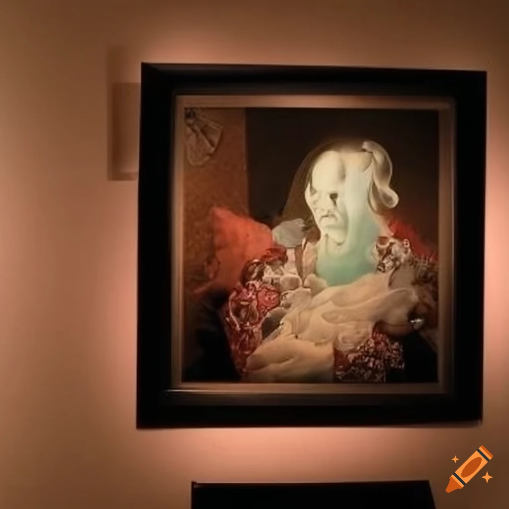 Surrealist gallery opening