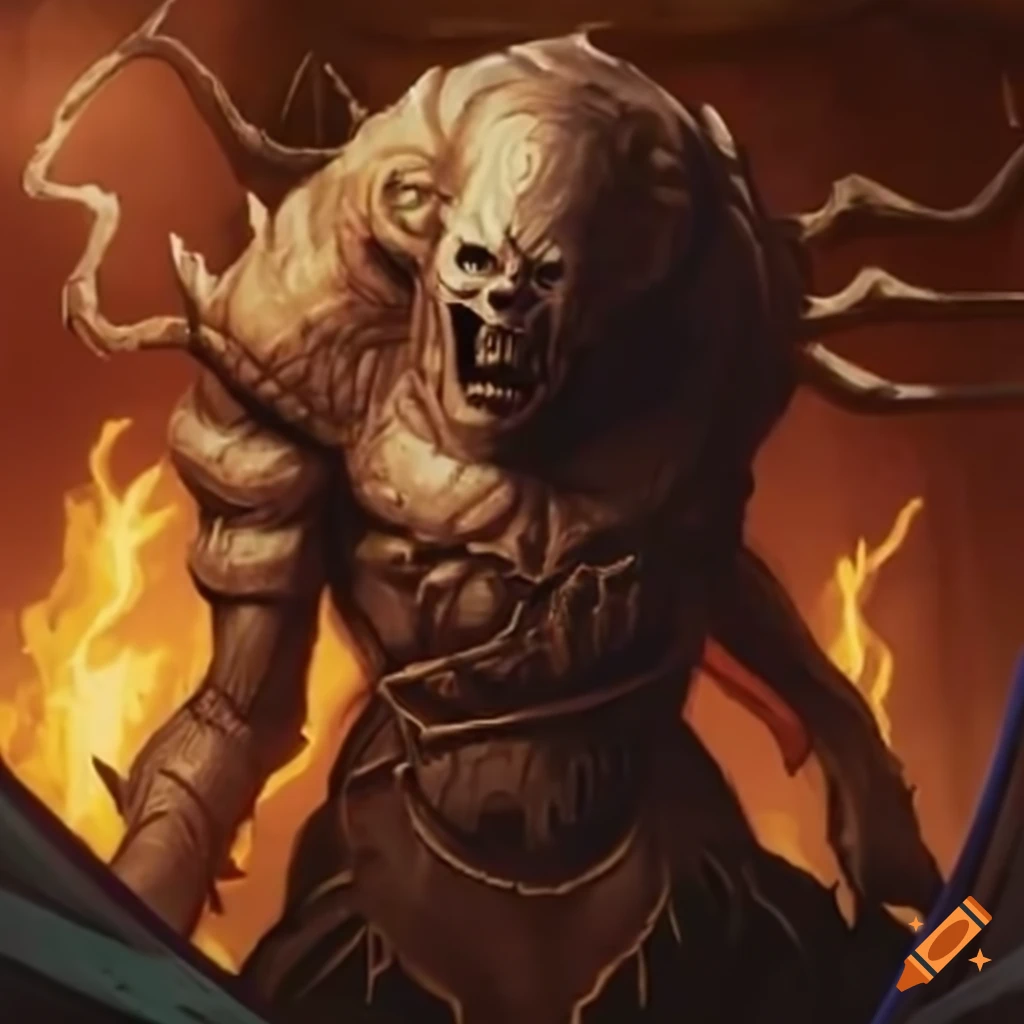 Necromaniac heavy plate from Magic: The Gathering