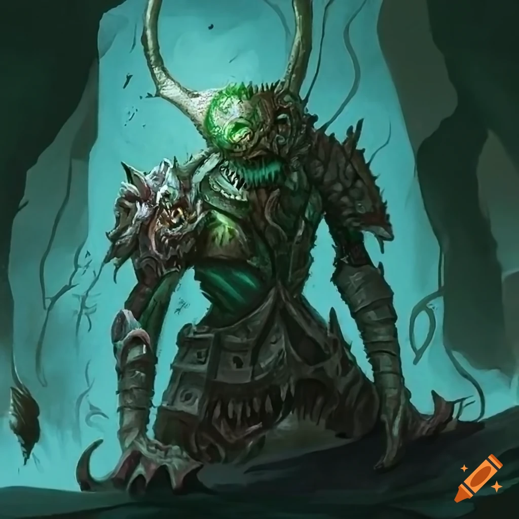 Necromaniac heavy plate in Magic: The Gathering