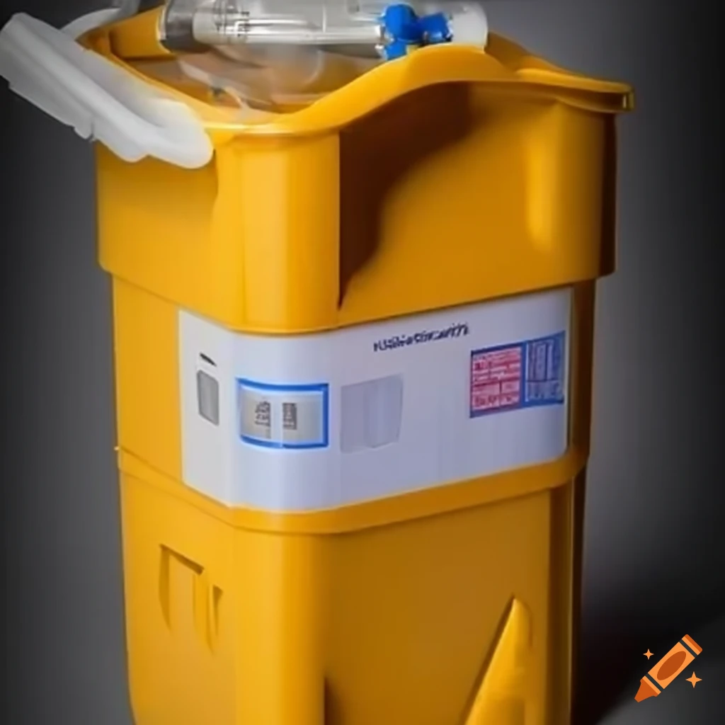 Separation of hazardous and non hazardous waste in a healthcare