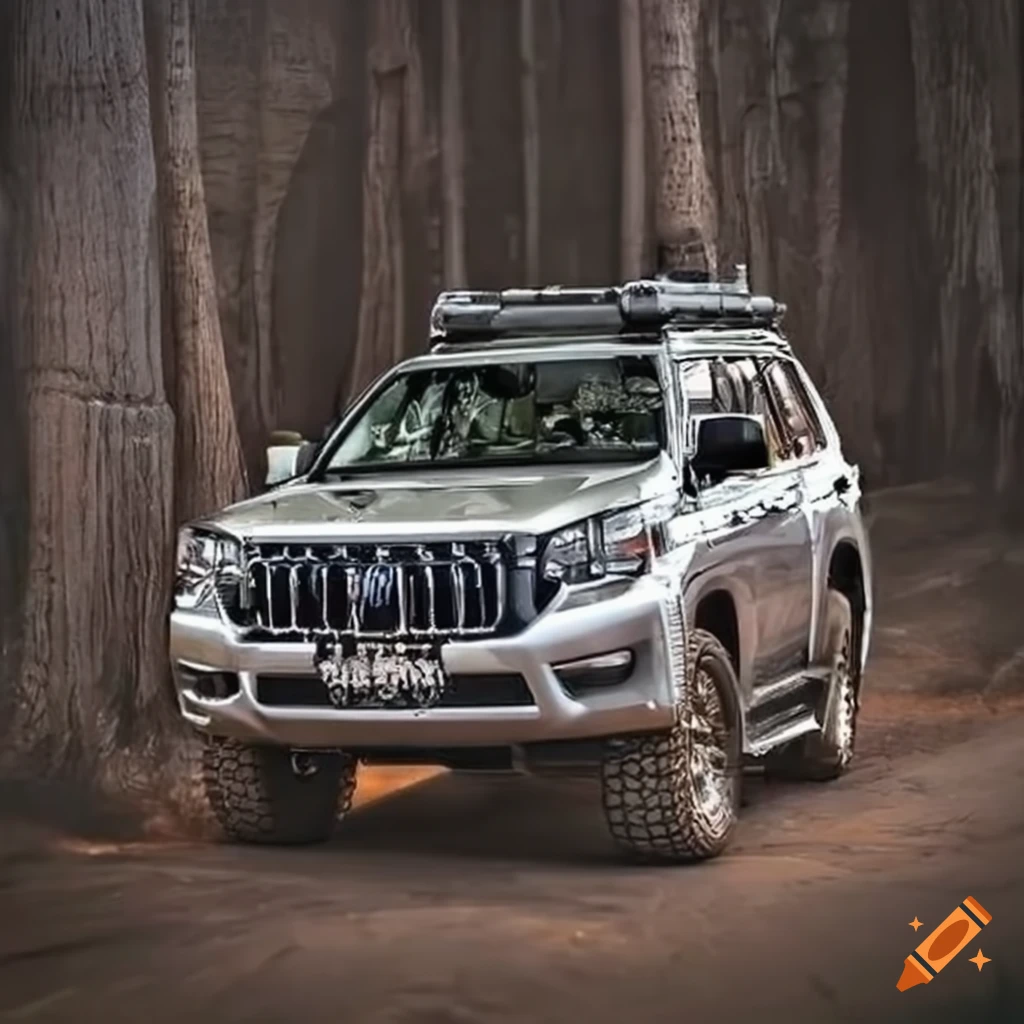 Land Cruiser 100 series with Punisher skull theme