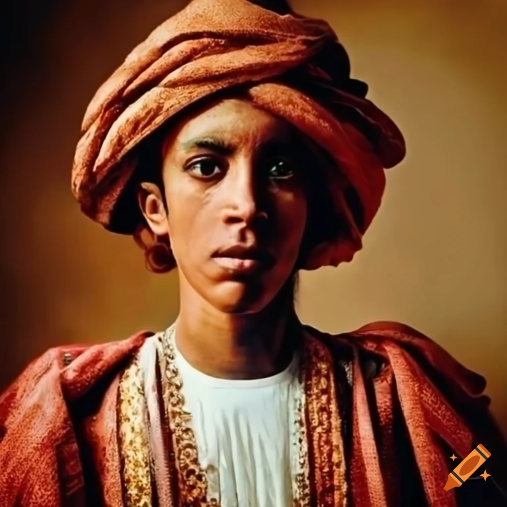 Moroccan man in traditional dress