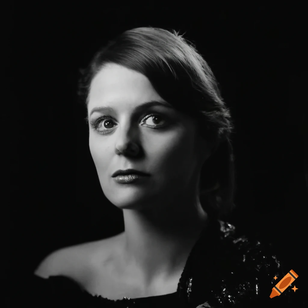 Portrait of a beautiful 25-year-old woman created through a fusion of multiple celebrities
