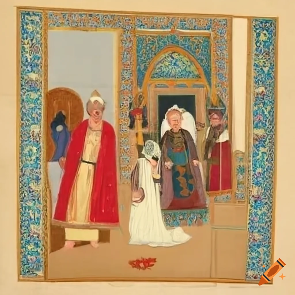 Mouton in an orientalist scene