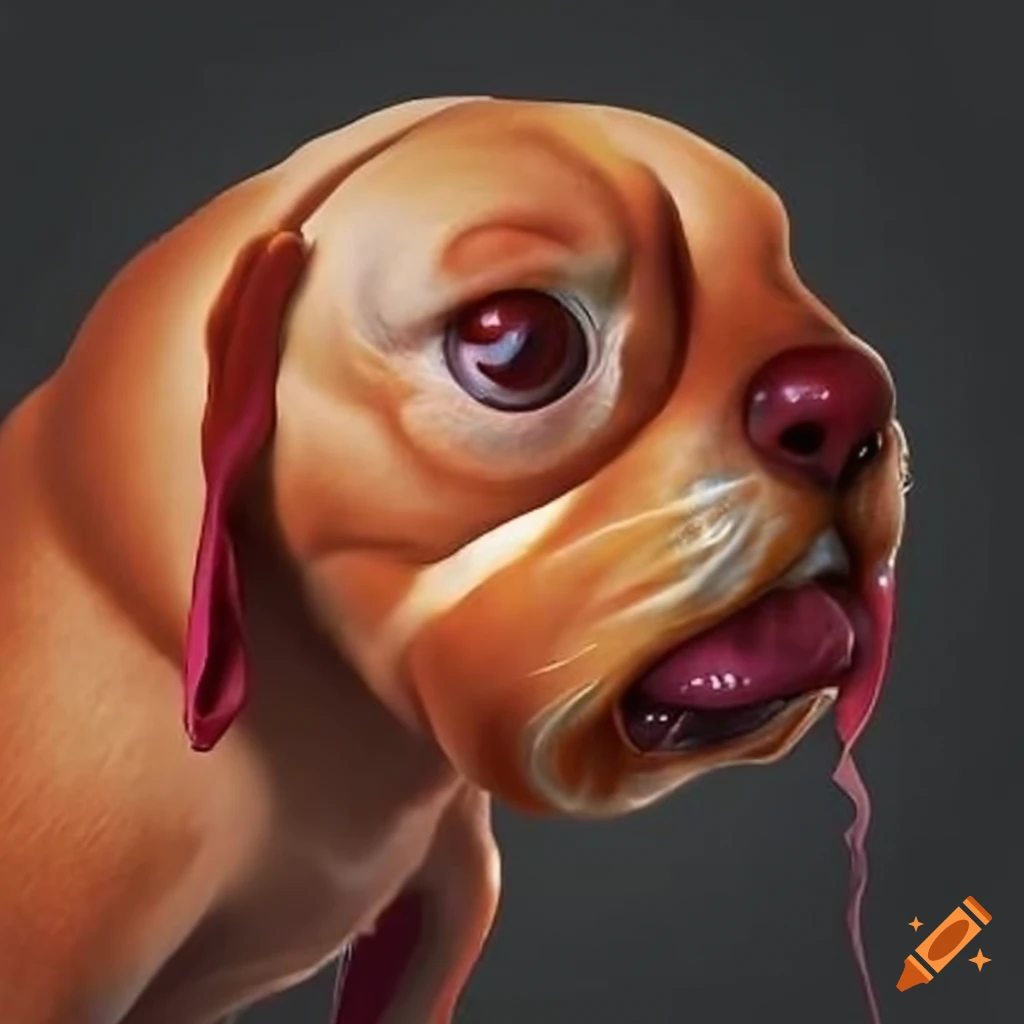 Chili dog hybrid illustration