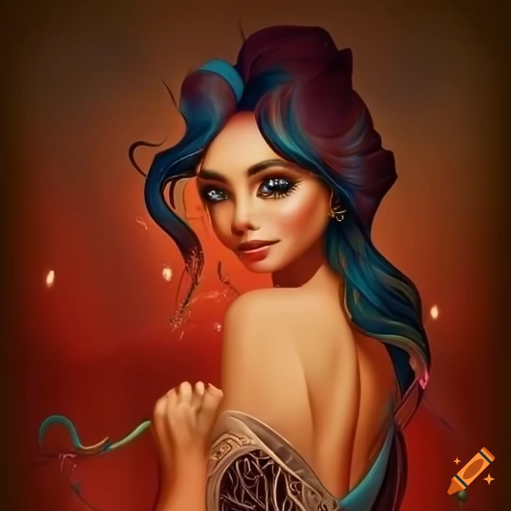 Masterpiece inspired by Carlos Ortega Elizalde's style with vibrant colors and intricate details