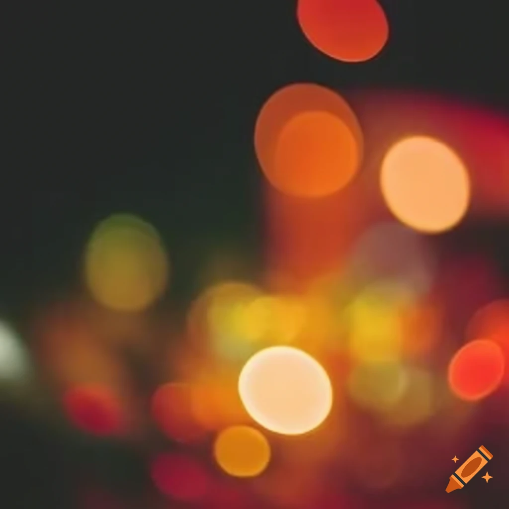Abstract bokeh lights background