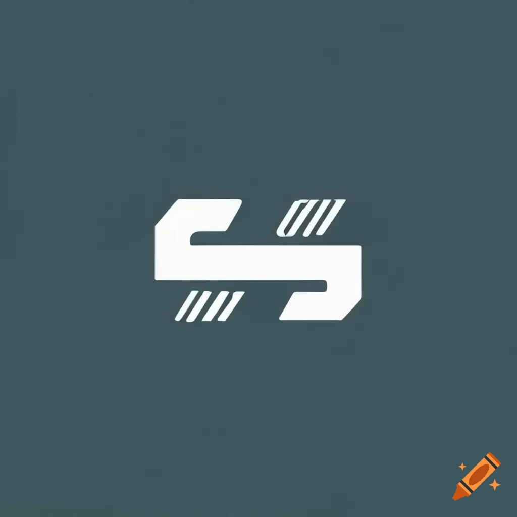 Sleek and modern coding symbol or text design