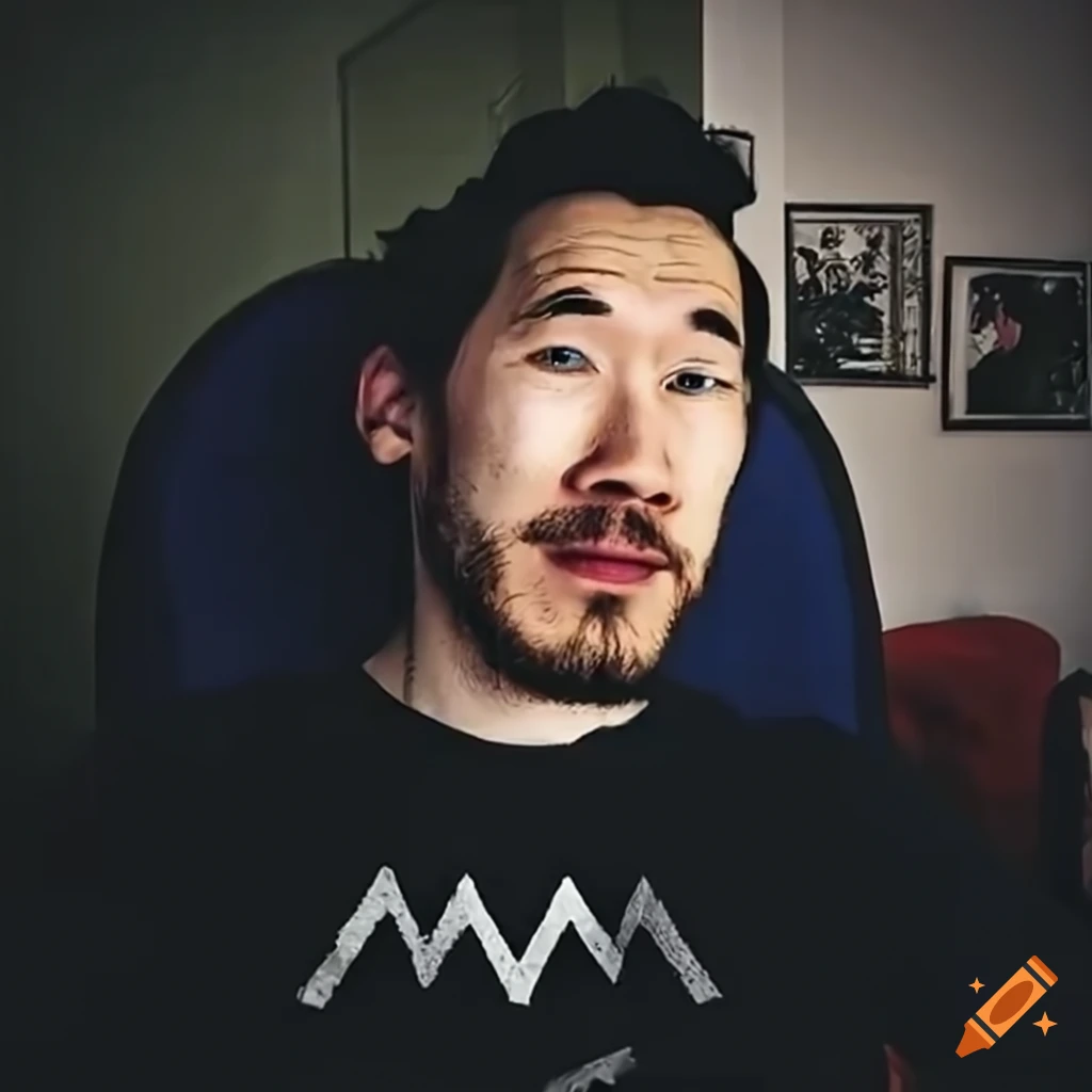 Fusion of popular YouTubers Markiplier, Jacksepticeye, PewDiePie, and LordMinion777