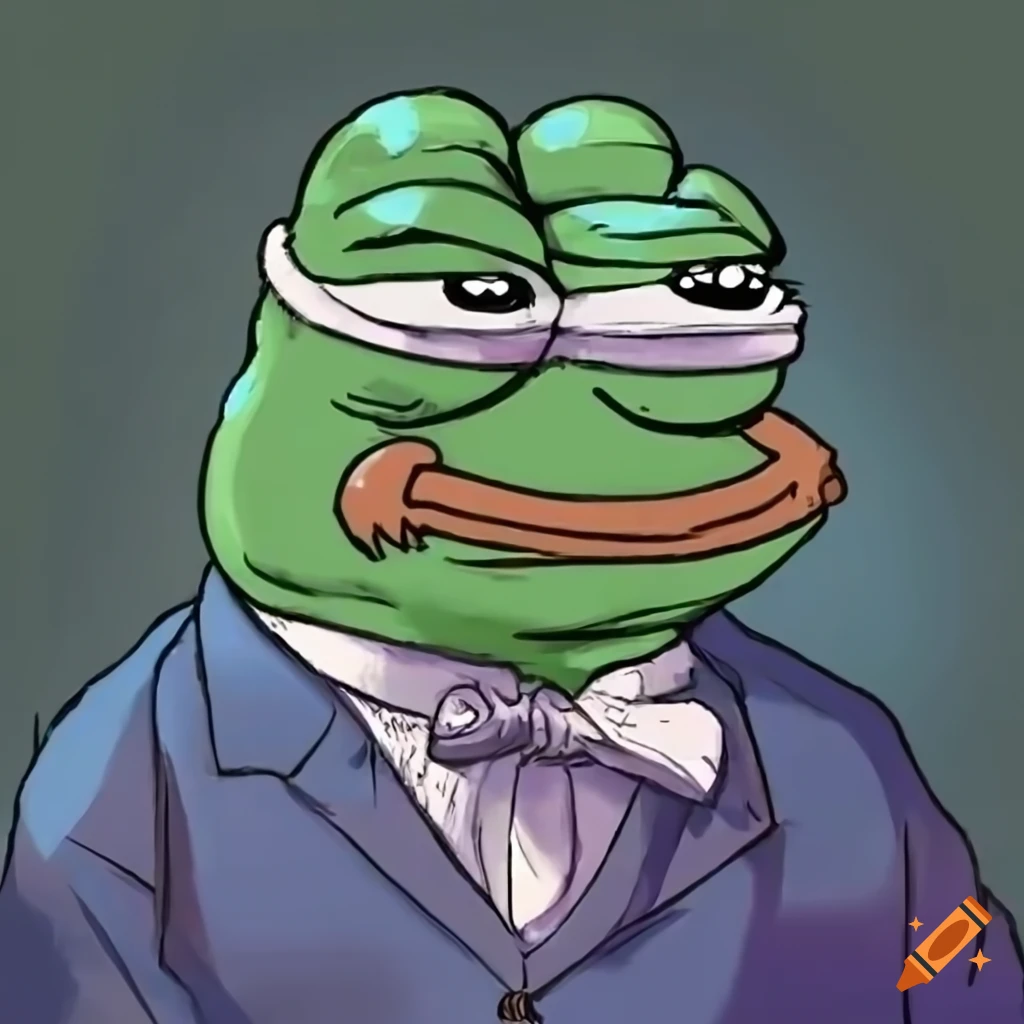Joseph Smith depicted as a crypto-friendly cartoon character
