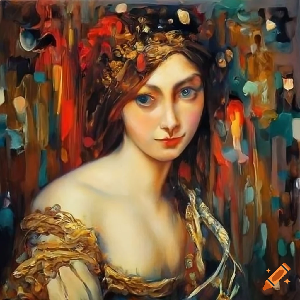 Unique and expensive oil painting on canvas on Craiyon