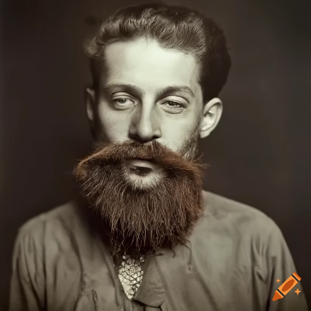 Man with scruffy appearance in 1920s attire