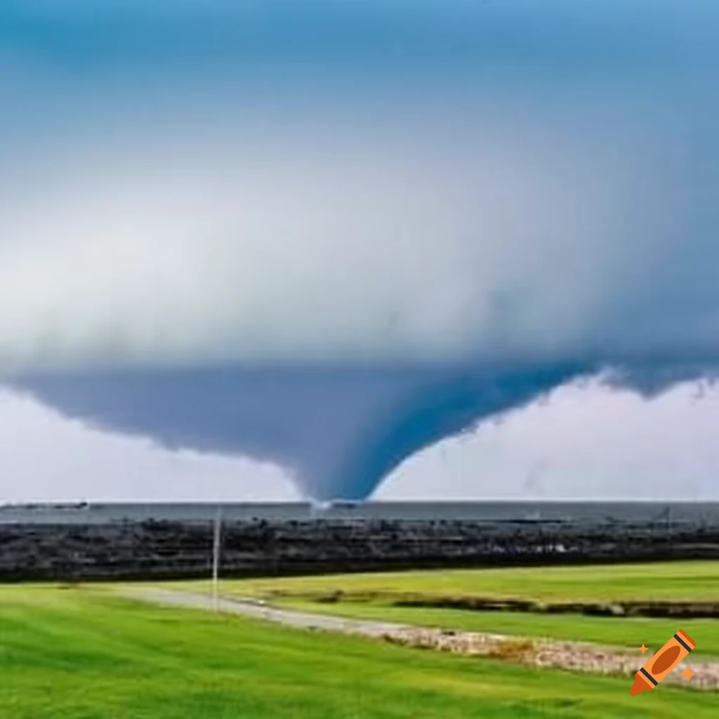 Tornado with windspeeds of 65-80