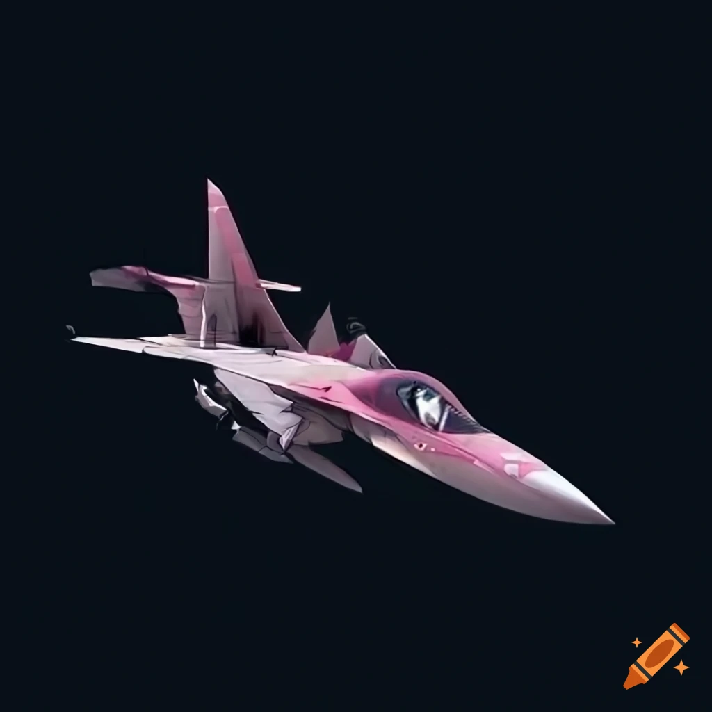 Kitsune flying a fighter jet