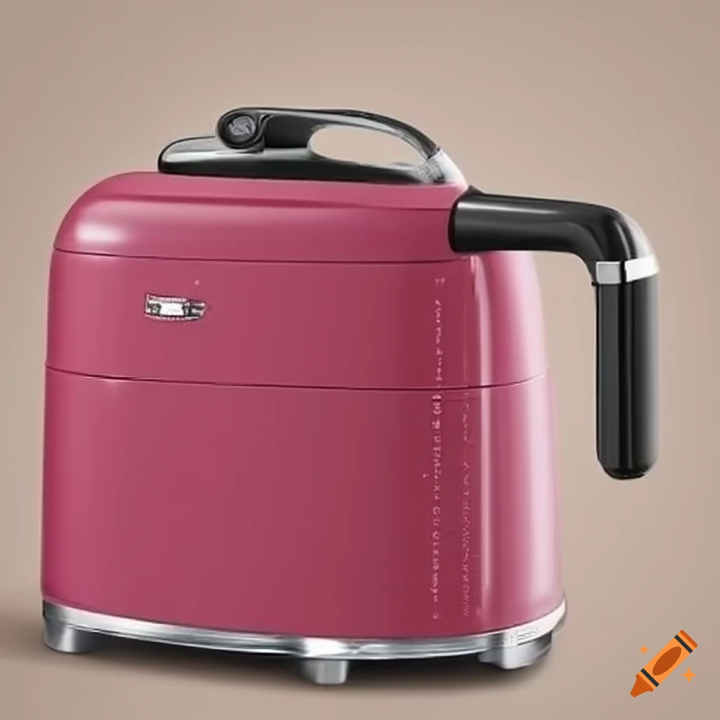 Kusmi tea teapot collaboration with smeg displaying both brand names on