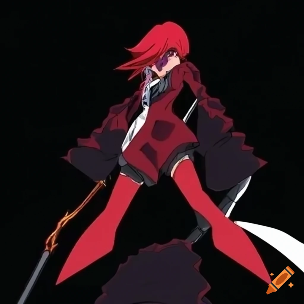 Shiny 3D black diamond anime from the 2000s