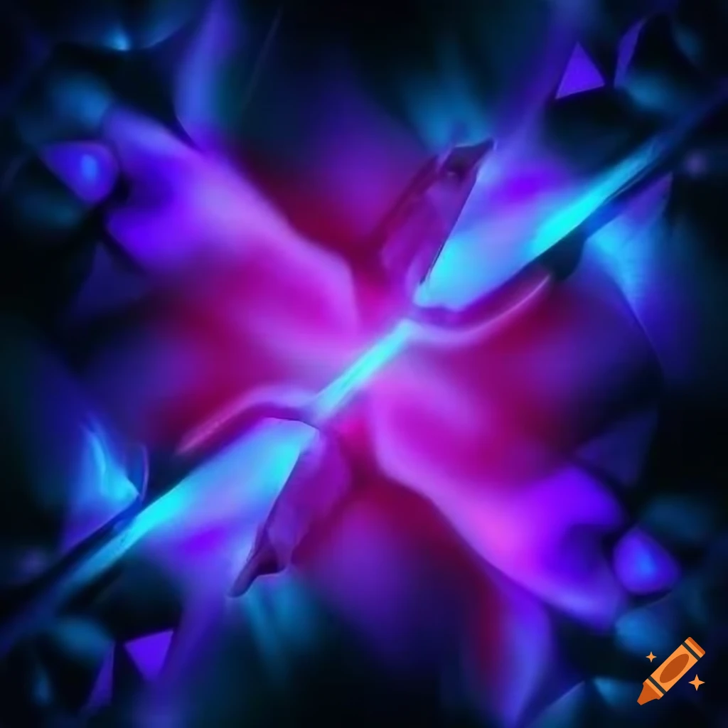 Background resembling blue cosmic glass, uniform material