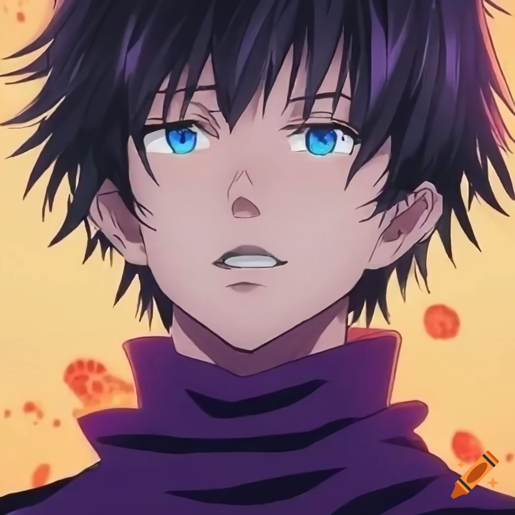 Manga panel showing a character with extreme psychic powers and unique features