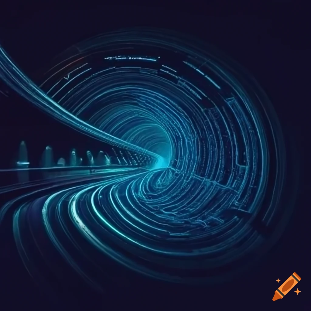 Data traveling across multiple lanes to connect end points