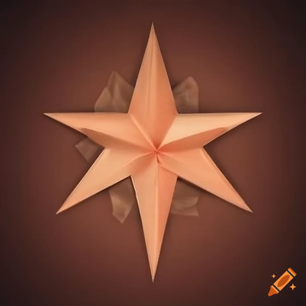 4 pointed star design