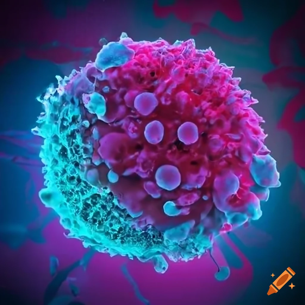 Scientific visualization of HIV infection