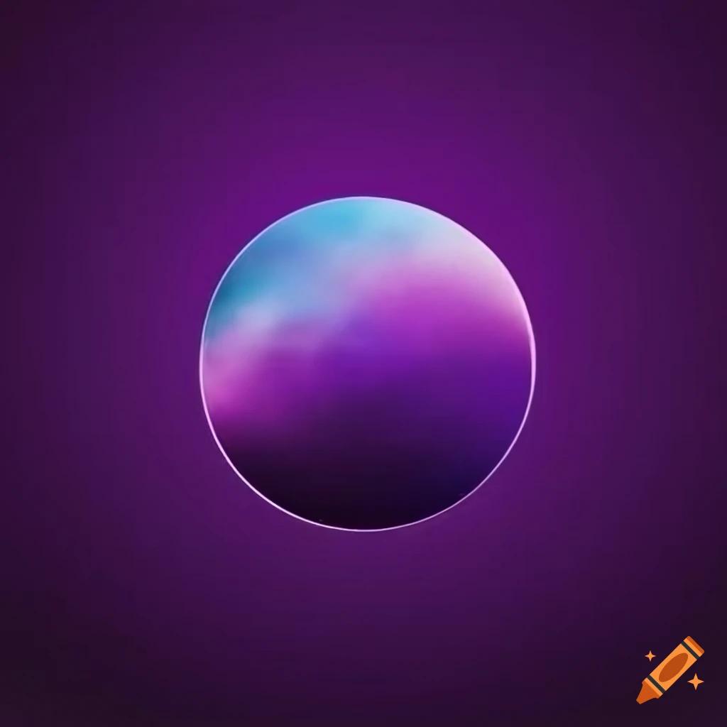 Purple circle with civil air services
