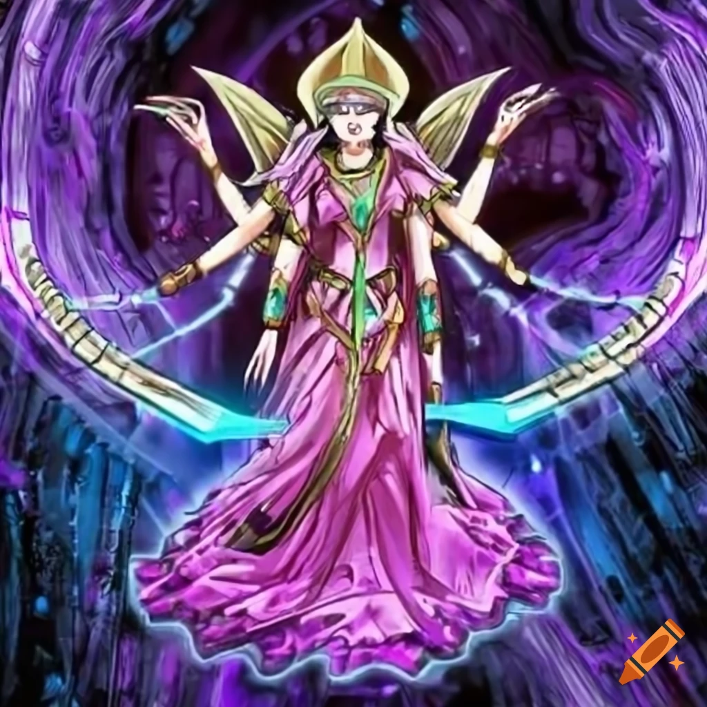 Custom Yugioh monster card Cyber Angel Durga