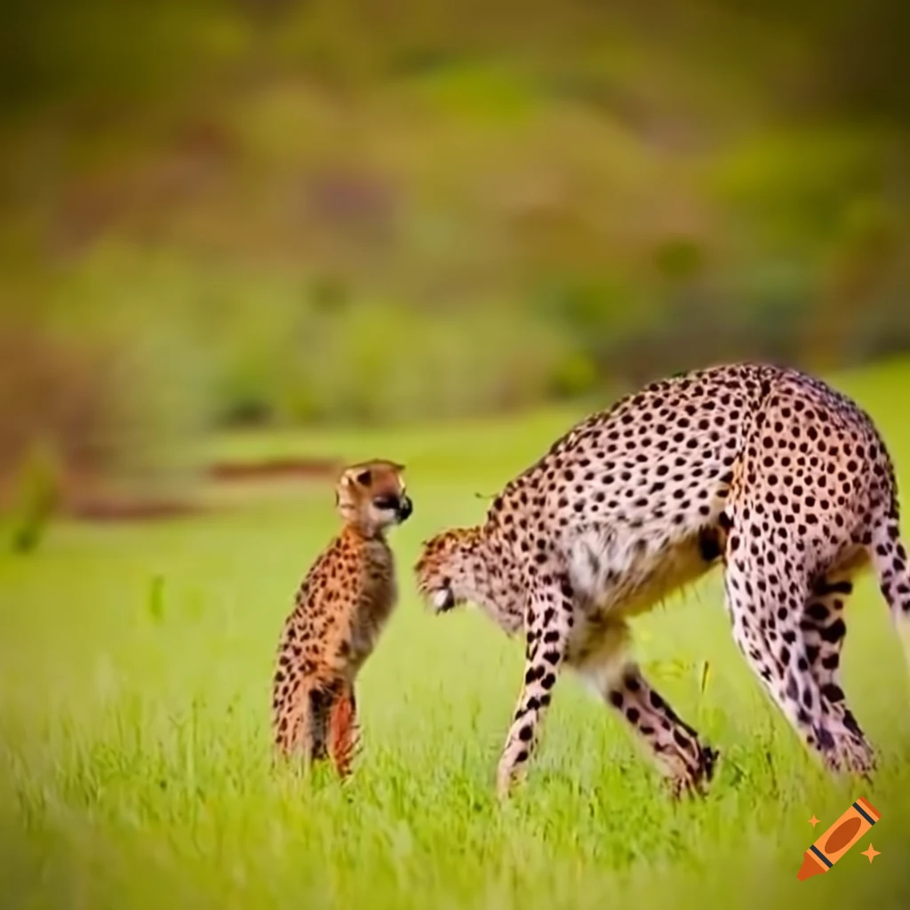 Intriguing fusion of kangaroo and cheetah