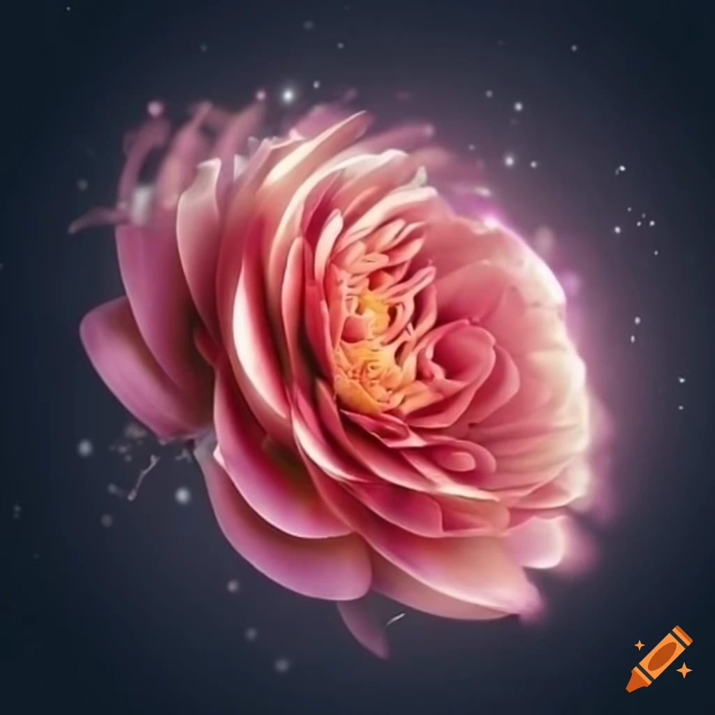 Gorgeous sparkling flowers