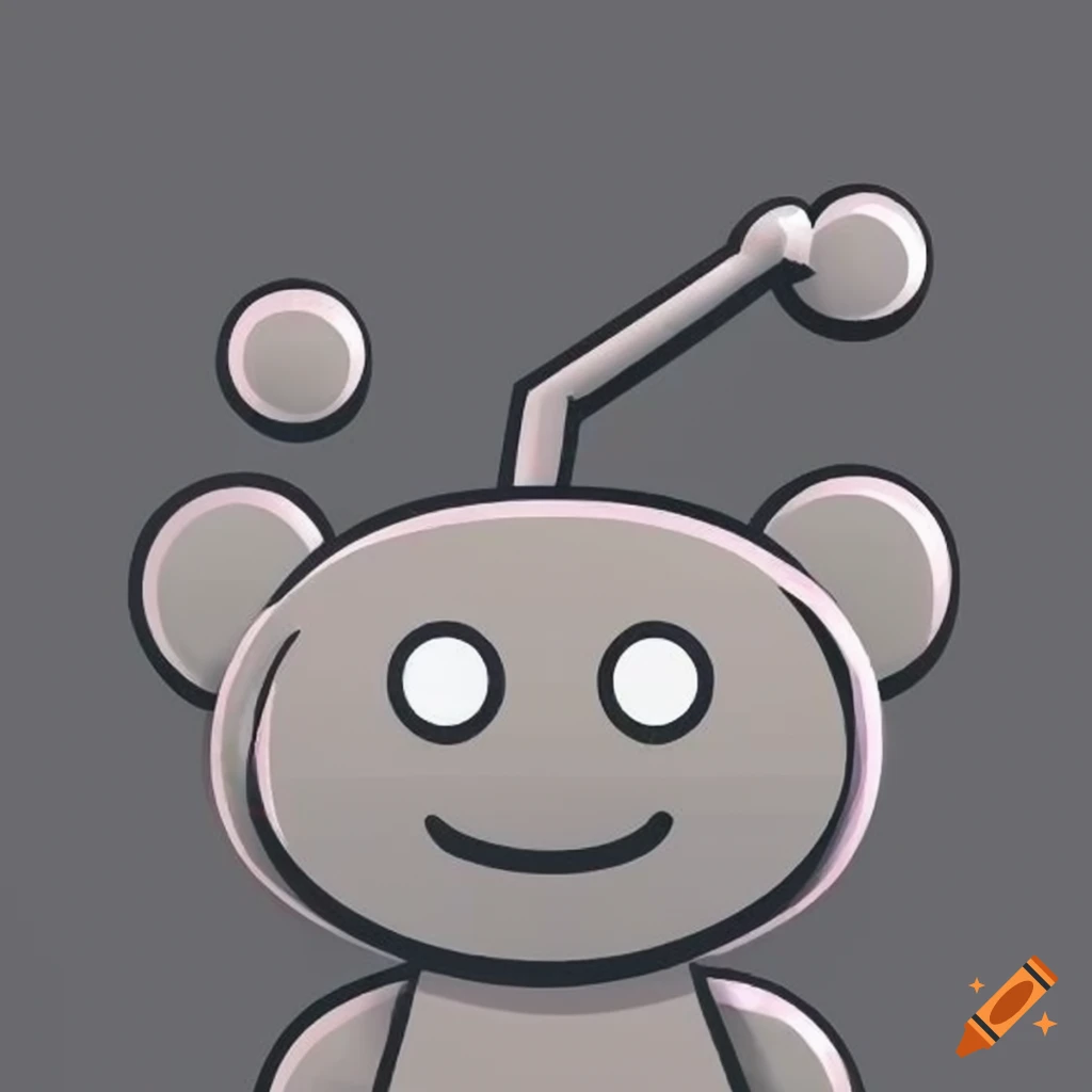 Reddit logo characters standing together