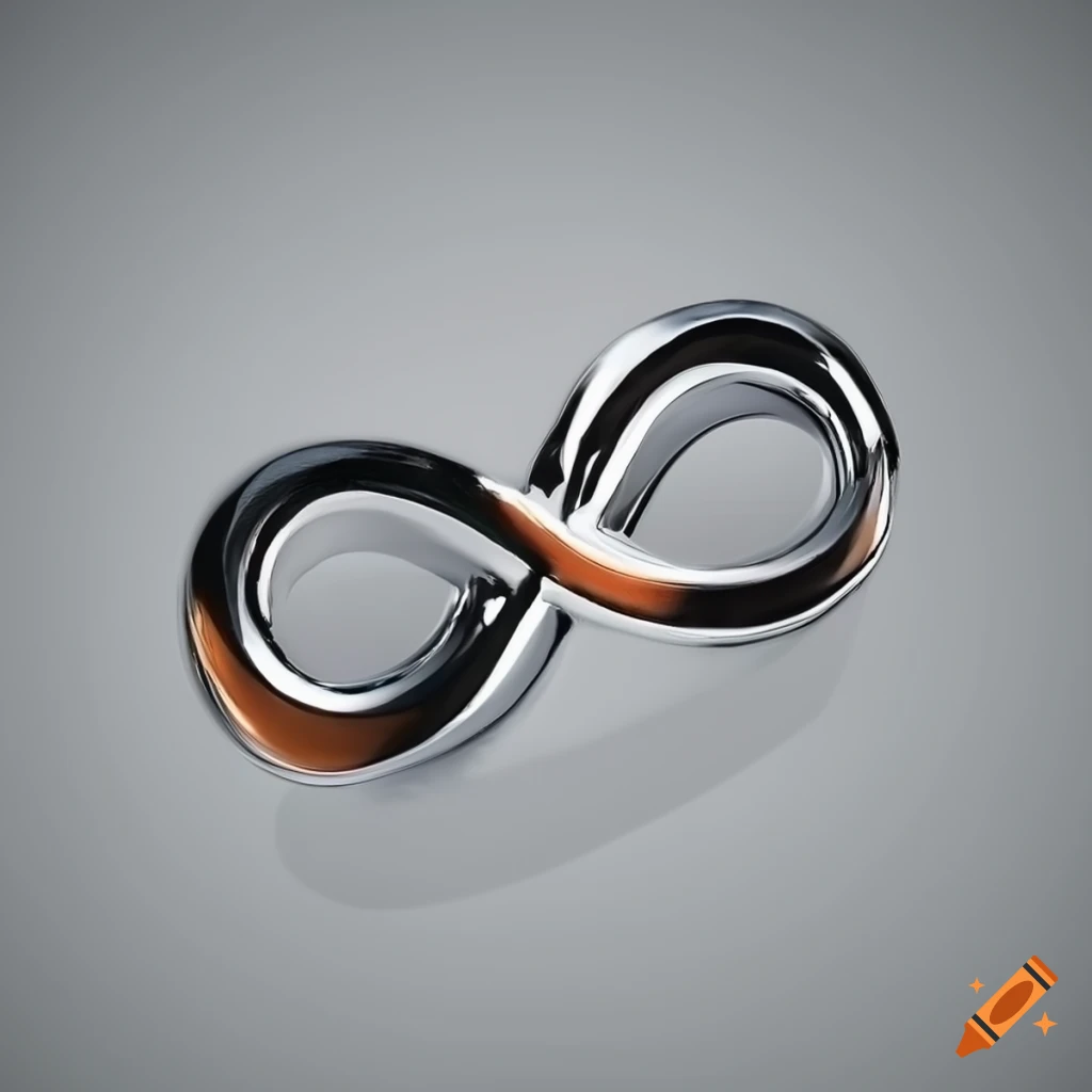 Infinity symbol in chrome