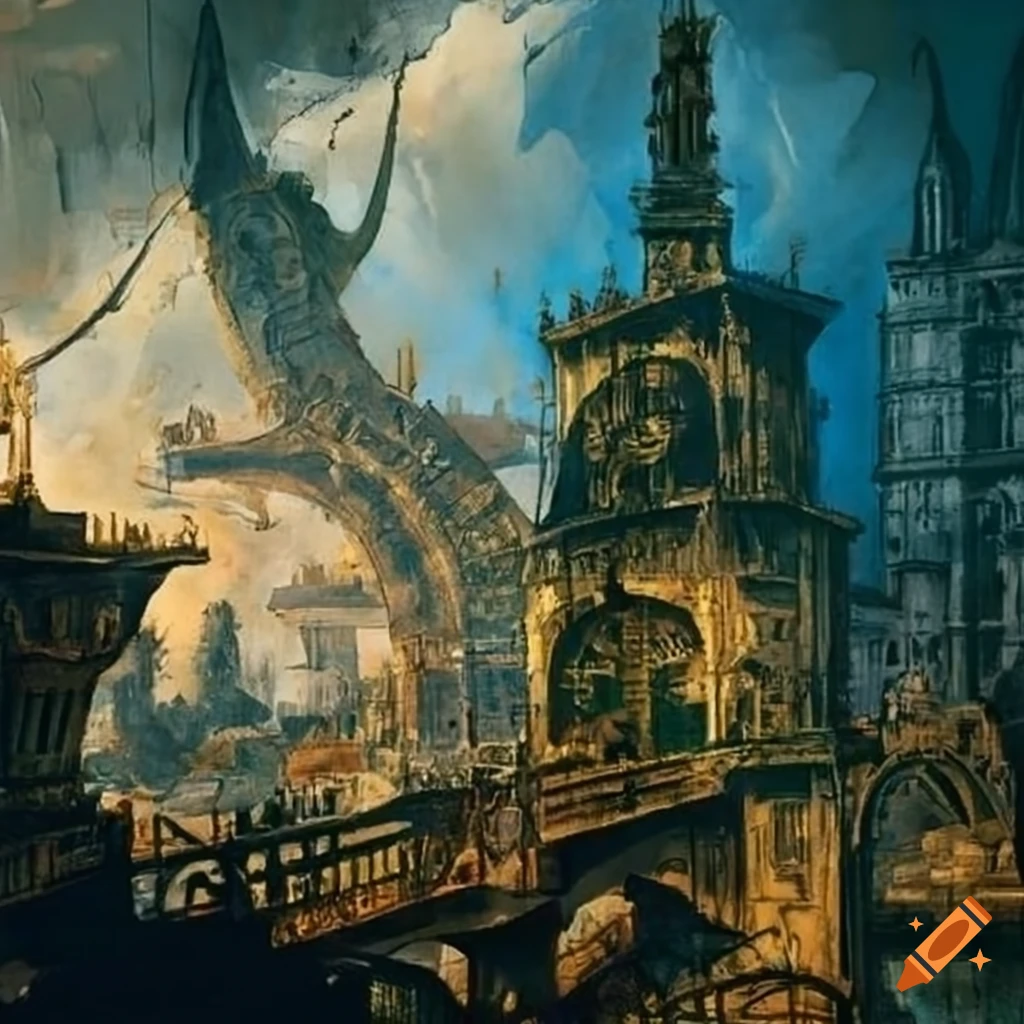Pays-Bas by Piranesi in color