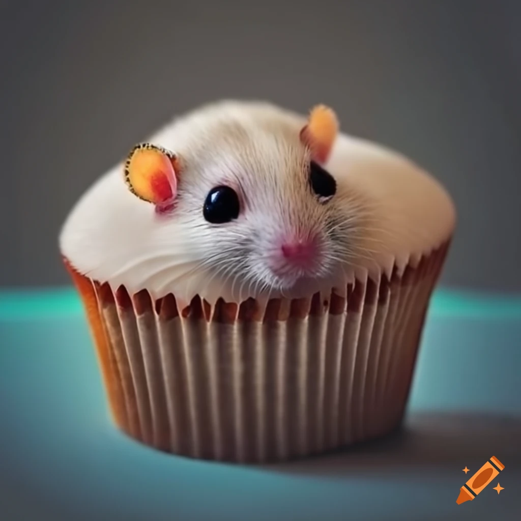 Muffin that resembles a rat