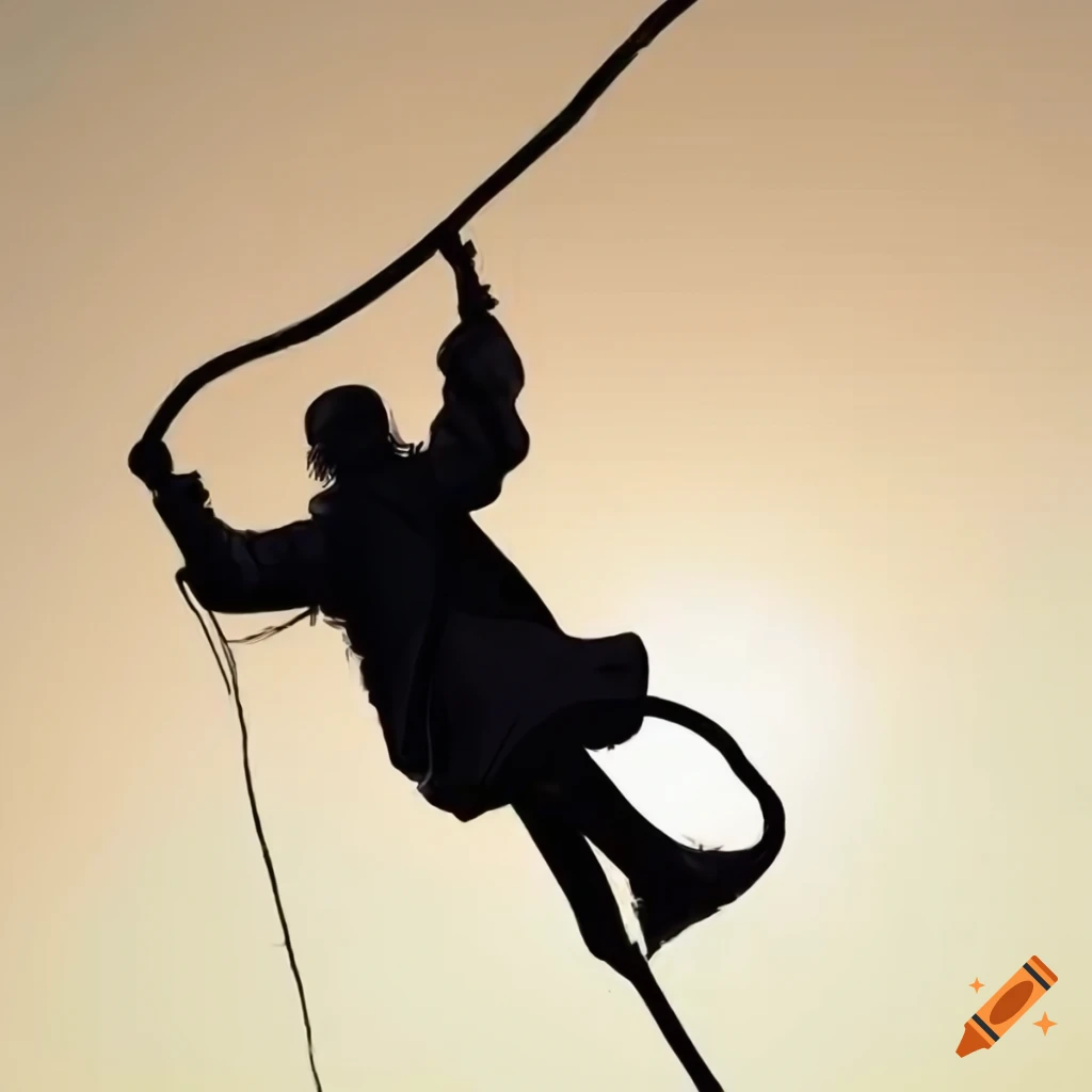 Person riding a whip