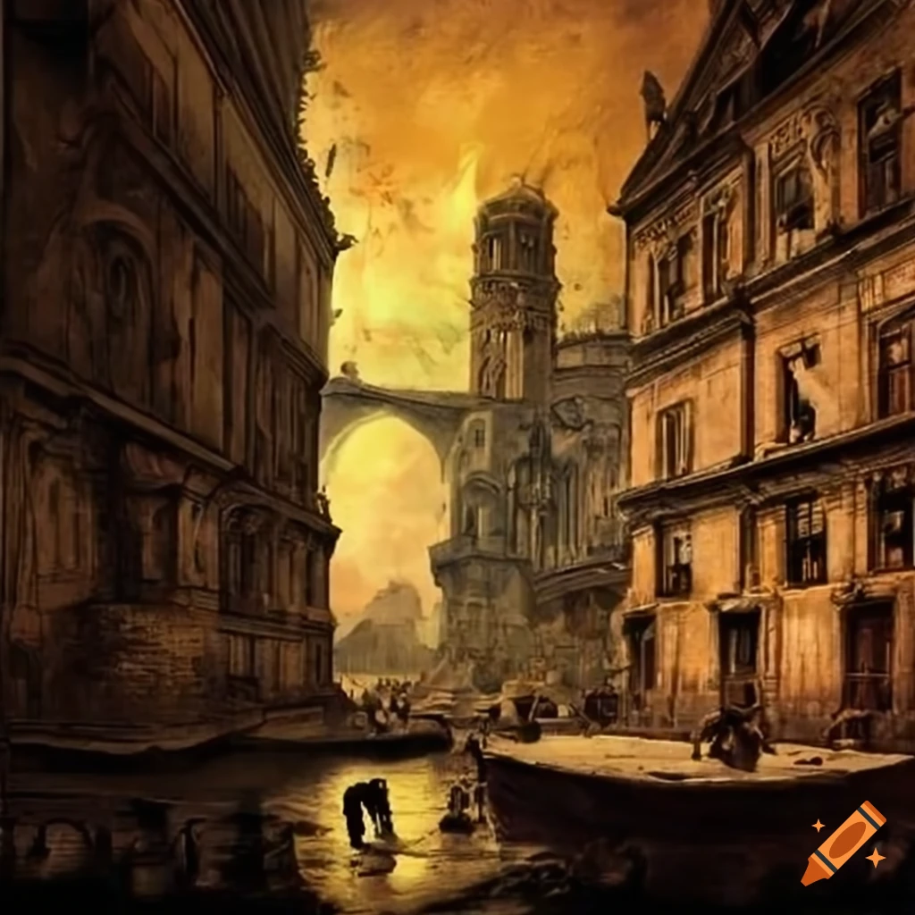 Pays-Bas by Piranesi in color