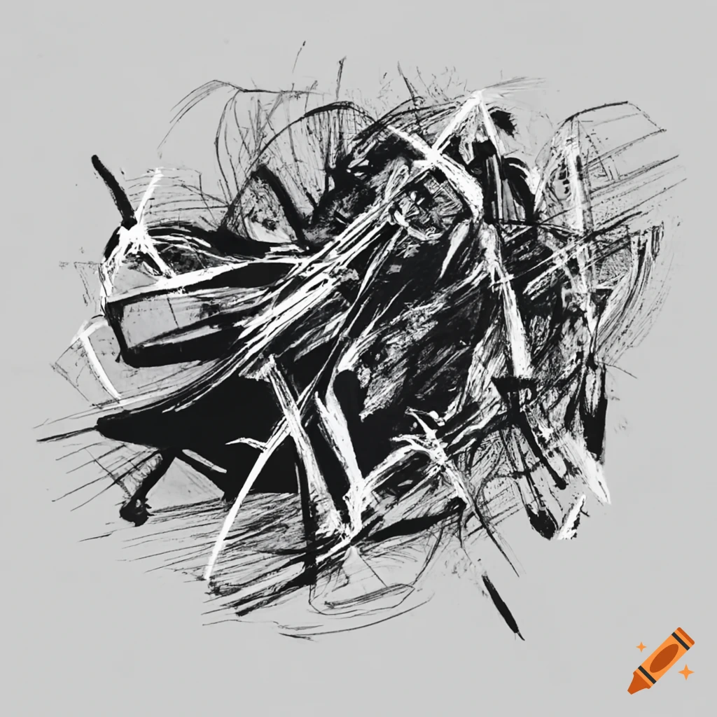 Abstract representation of something going wrong on Craiyon
